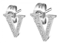 Stainless Steel Earrings ES-0839V