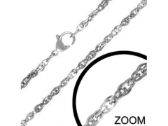 3mm Small Steel Necklace CH-050-3