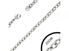 3mm Small Steel Necklace CH-004-3