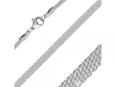2mm Stainless Steel Flat Mesh Link Chain For Pendant CH-072A