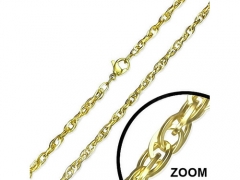 Small Steel Gold Chain CH-050B