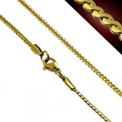 1.5MM Gold Pvd Stainless Steel Chain CH-086B