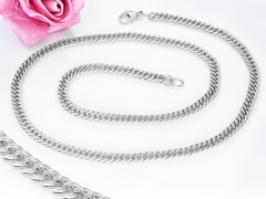 4MM Stainless Steel Necklace NS-0498A