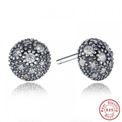 NEW Presents 925 Sterling Silver Cosmic Stars Stud Earrings Clear CZ Fashion Jewelry Special Store PAS417 EARR-0009