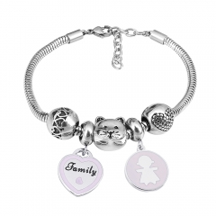 Stainless Steel Charms Bracelet  L165053