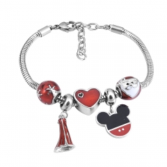 Stainless Steel Charms Bracelet  L205149