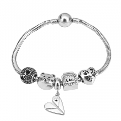 Stainless Steel Charms Bracelet Y245114