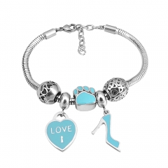 Stainless Steel Charms Bracelet  L165132
