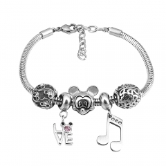 Stainless Steel Charms Bracelet  L190174