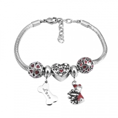 Stainless Steel Charms Bracelet  L205148