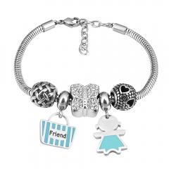 Stainless Steel Charms Bracelet  L170050