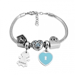 Stainless Steel Charms Bracelet  L185121