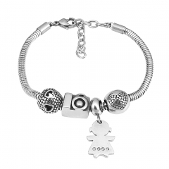 Stainless Steel Charms Bracelet  L140029