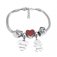 Stainless Steel Charms Bracelet  L185154