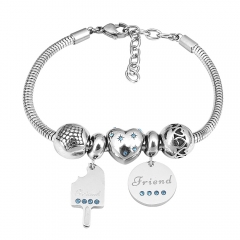Stainless Steel Charms Bracelet  L170082