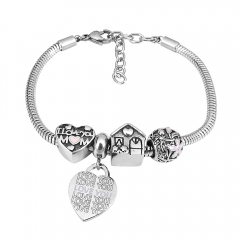 Stainless Steel Charms Bracelet  L160030