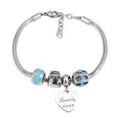 Stainless Steel Charms Bracelet  L140028