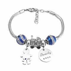 Stainless Steel Charms Bracelet  L195158