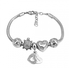 Stainless Steel Charms Bracelet  L215166