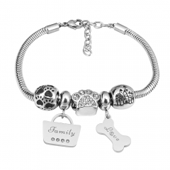 Stainless Steel Charms Bracelet  L170056