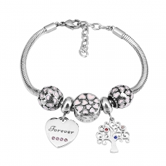 Stainless Steel Charms Bracelet  L185088