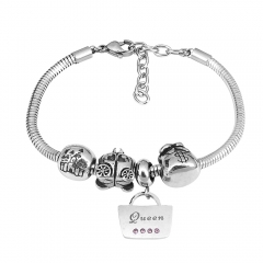 Stainless Steel Charms Bracelet  L150022