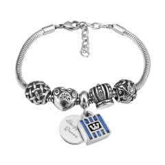 Stainless Steel Charms Bracelet  L195077