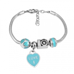 Stainless Steel Charms Bracelet  L140025