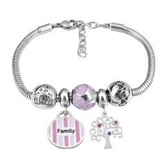 Stainless Steel Charms Bracelet  L160060