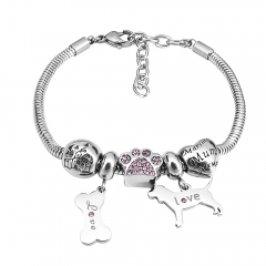 Stainless Steel Charms Bracelet  L170099