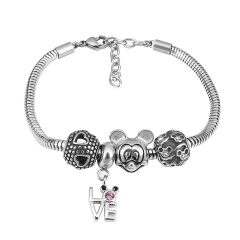 Stainless Steel Charms Bracelet  L160024