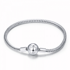 925 Sterling Silver women jewelry chain Bracelets SCB201