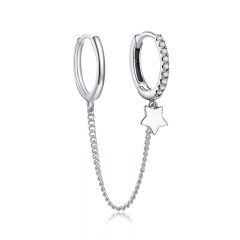 sterling silver fashion earrings jewelry SCE914