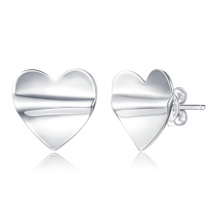 sterling silver designer rhinestone earrings hoop SCE936