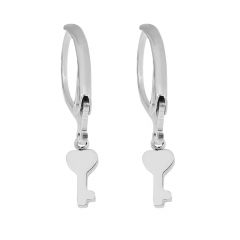 stainless steel hoop earrings women jewelry  PE053