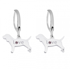 stainless steel fashion cute animal earrings PE160