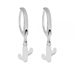 stainless steel hoop earrings women jewelry  PE046