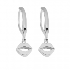stainless steel hoop earrings women jewelry  PE048