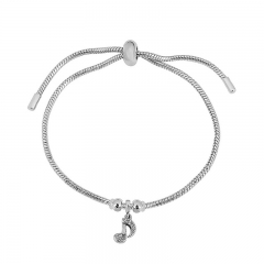 Stainless Steel Adjustable Snake bracelets and charms CL152