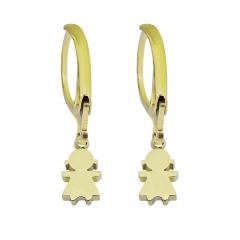 stainless steel fashion gold earrings hooks  PE090