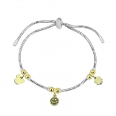 Stainless Steel Adjustable Snake bracelets and charms CL067
