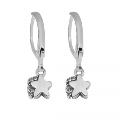 stainless steel hoop earrings women jewelry  PE016