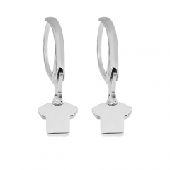 stainless steel hoop earrings women jewelry  PE034