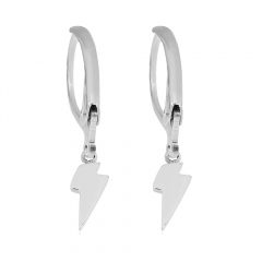 stainless steel hoop earrings women jewelry  PE052