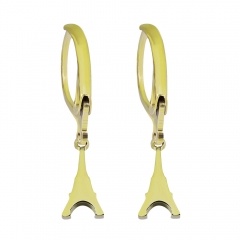 stainless steel fashion gold earrings hooks  PE113