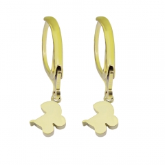 stainless steel fashion gold earrings hooks  PE104