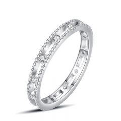 925 Sterling Silver Jewelry Diamond Rings for Women  J1183