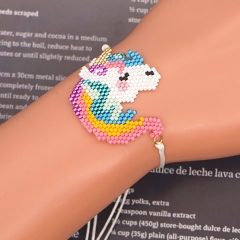 Women Handmade Miyuki Seed Beads Bracelets  MI-B180377
