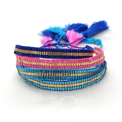 Women Handmade Miyuki Seed Beads Bracelets  MG-B180009