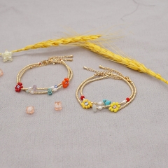 Women Handmade Miyuki Seed Beads Bracelets  MI-B200026